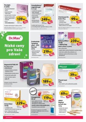 aktuální leták Dr. Max 1.6.2018-30.6.2018