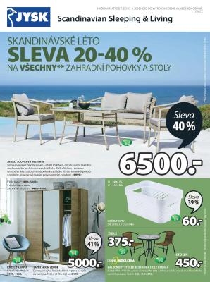 aktuální leták Jysk 7.6.2018-13.6.2018
