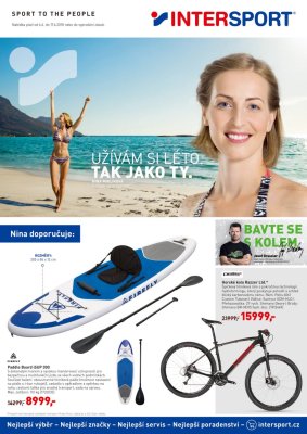aktuální leták Intersport 6.6.2018-17.6.2018