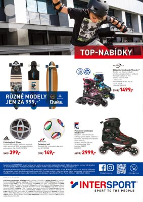 aktuální leták Intersport 6.6.2018-17.6.2018