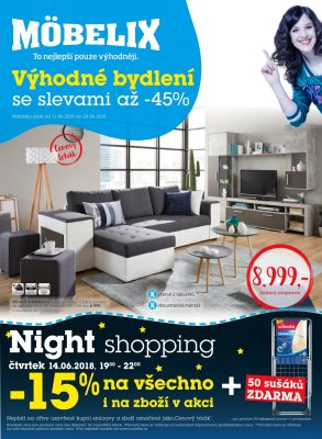 aktuální leták Möbelix 11.6.2018-24.6.2018