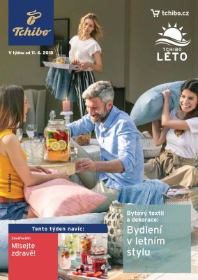 aktuální leták Tchibo 11.6.2018-16.7.2018