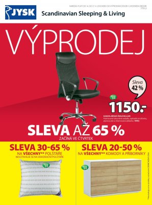 aktuální leták Jysk 14.6.2018-27.6.2018