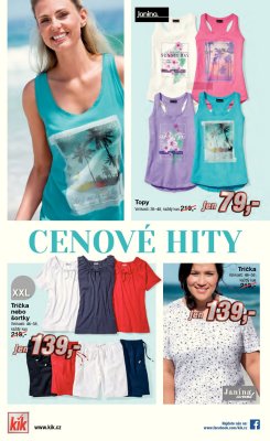 aktuální leták Kik textil 20.6.2018-15.7.2018