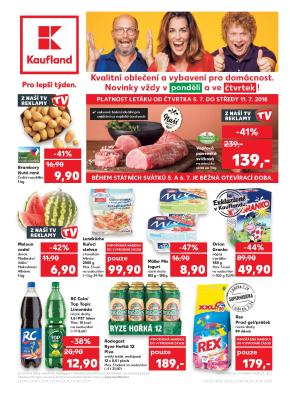 aktuální leták Kaufland 5.7.2018-11.7.2018