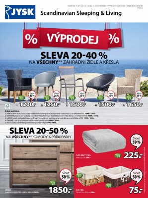 aktuální leták Jysk 12.7.2018-25.7.2018