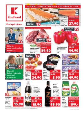 aktuální leták Kaufland 19.7.2018-25.7.2018
