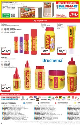 aktuální leták Barvy a laky drogerie 7.8.2018-25.8.2018