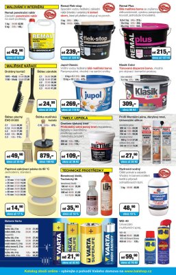 aktuální leták Barvy a laky drogerie 7.8.2018-25.8.2018