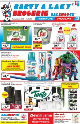 aktuální leták Barvy a laky drogerie 28.8.2018-15.9.2018
