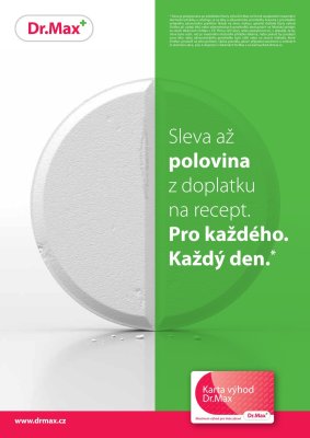 aktuální leták Dr. Max 1.9.2018-30.9.2018