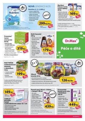 aktuální leták Dr. Max 1.9.2018-30.9.2018