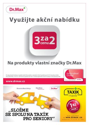 aktuální leták Dr. Max 1.9.2018-30.9.2018