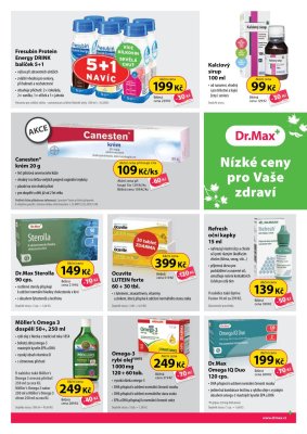 aktuální leták Dr. Max 1.9.2018-30.9.2018
