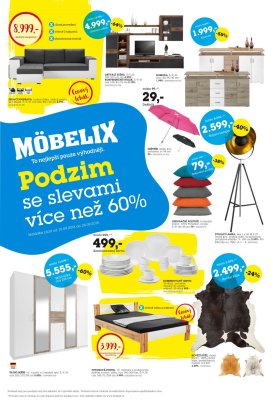 aktuální leták Möbelix 10.9.2018-24.9.2018
