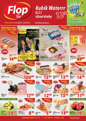 aktuální leták FLOP 24.9.2018-7.10.2018