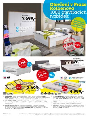 aktuální leták Möbelix 8.10.2018-21.10.2018