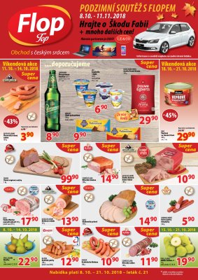 aktuální leták FLOP 8.10.2018-21.10.2018