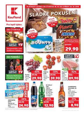 aktuální leták Kaufland 18.10.2018-24.10.2018