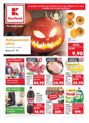 aktuální leták Kaufland 25.10.2018-31.10.2018