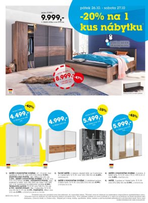 aktuální leták Möbelix 22.10.2018-4.11.2018