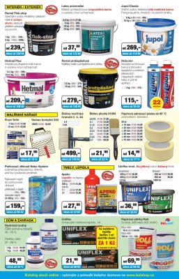 aktuální leták Barvy a laky drogerie 30.10.2018-16.11.2018