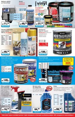 aktuální leták Barvy a laky drogerie 30.10.2018-16.11.2018
