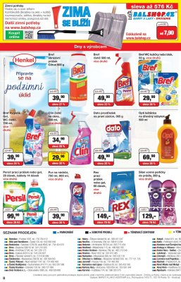 aktuální leták Barvy a laky drogerie 30.10.2018-16.11.2018