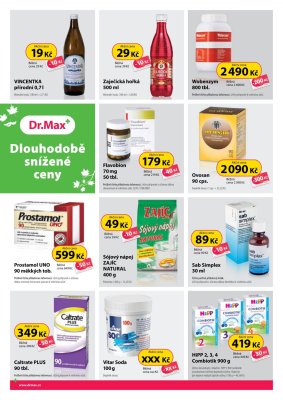 aktuální leták Dr. Max 1.11.2018-30.11.2018