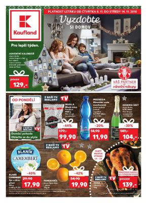 aktuální leták Kaufland 8.11.2018-14.11.2018