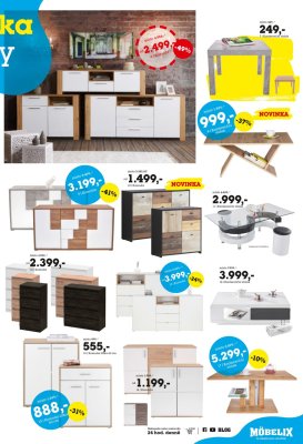 aktuální leták Möbelix 5.11.2018-13.11.2018
