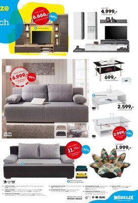 aktuální leták Möbelix 5.11.2018-13.11.2018