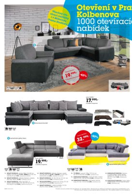 aktuální leták Möbelix 5.11.2018-13.11.2018