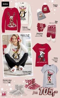 aktuální leták Kik textil 14.11.2018-30.11.2018