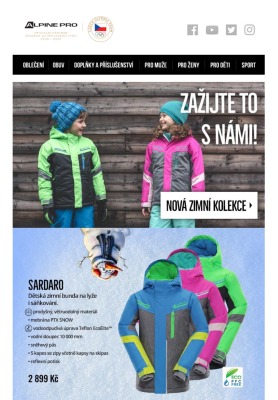 aktuální leták ALPINE PRO 19.11.2018-30.11.2018