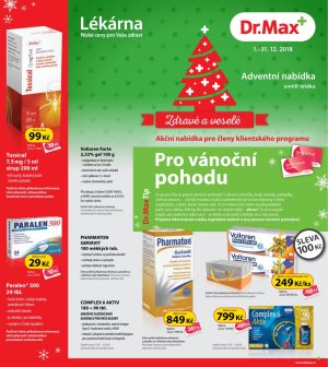 aktuální leták Dr. Max 1.12.2018-31.12.2018