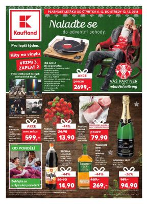 aktuální leták Kaufland 6.12.2018-12.12.2018