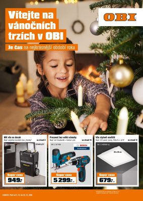 aktuální leták OBI 5.12.2018-23.12.2018