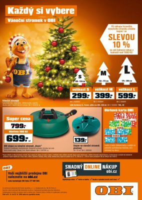 aktuální leták OBI 5.12.2018-23.12.2018