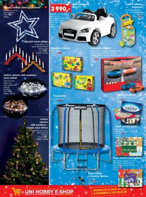 aktuální leták UNI HOBBY 13.12.2018-31.12.2018
