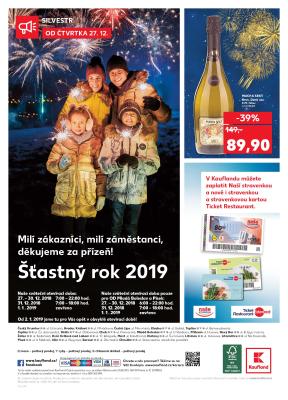 aktuální leták Kaufland 27.12.2018-2.1.2019