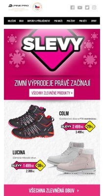 aktuální leták ALPINE PRO 8.1.2019-15.1.2019