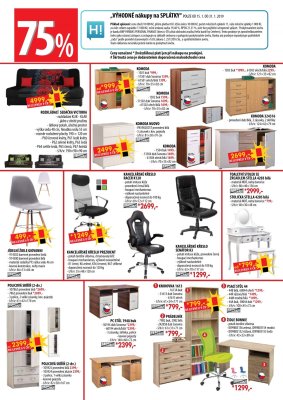 aktuální leták IDEA nábytek 15.1.2019-31.1.2019