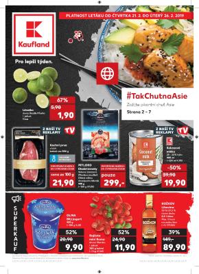 aktuální leták Kaufland 21.2.2019-27.2.2019