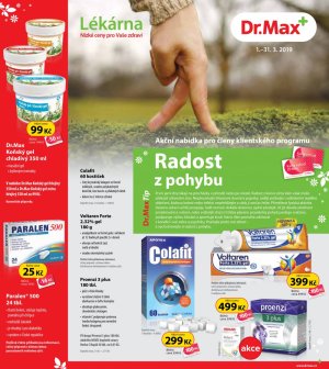 aktuální leták Dr. Max 1.3.2019-31.3.2019