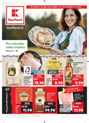 aktuální leták Kaufland 13.3.2019-19.3.2019