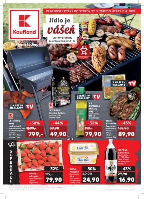 aktuální leták Kaufland 27.3.2019-2.4.2019