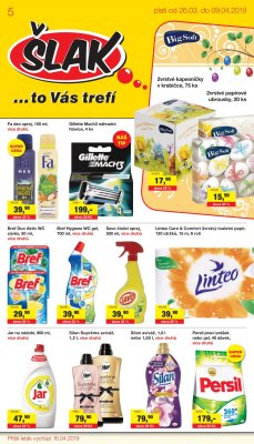 aktuální leták Šlak drogerie 26.3.2019-9.4.2019