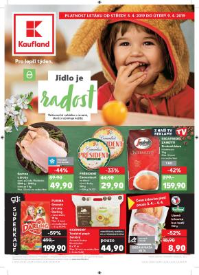 aktuální leták Kaufland 3.4.2019-9.4.2019