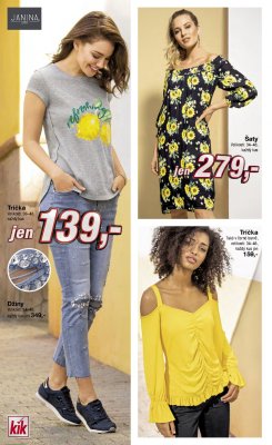 aktuální leták Kik textil 10.4.2019-28.4.2019